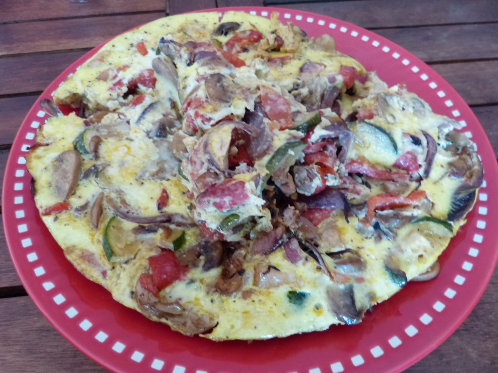 Partons En Italie Avec Cette Frittata Poivron Courgette Gourmicom