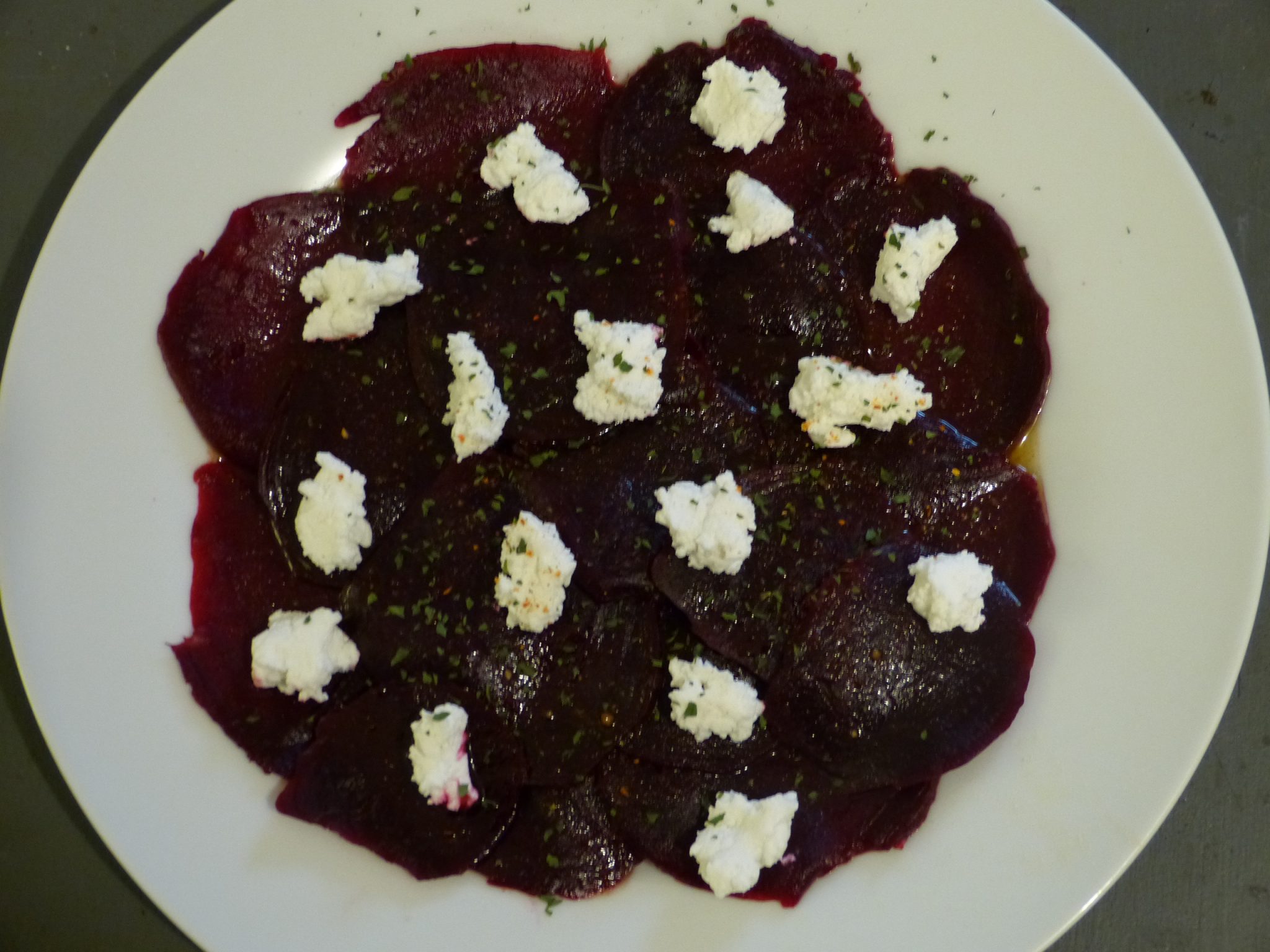 Un Carpaccio De Betteraves Tout En Originalit Gourmicom