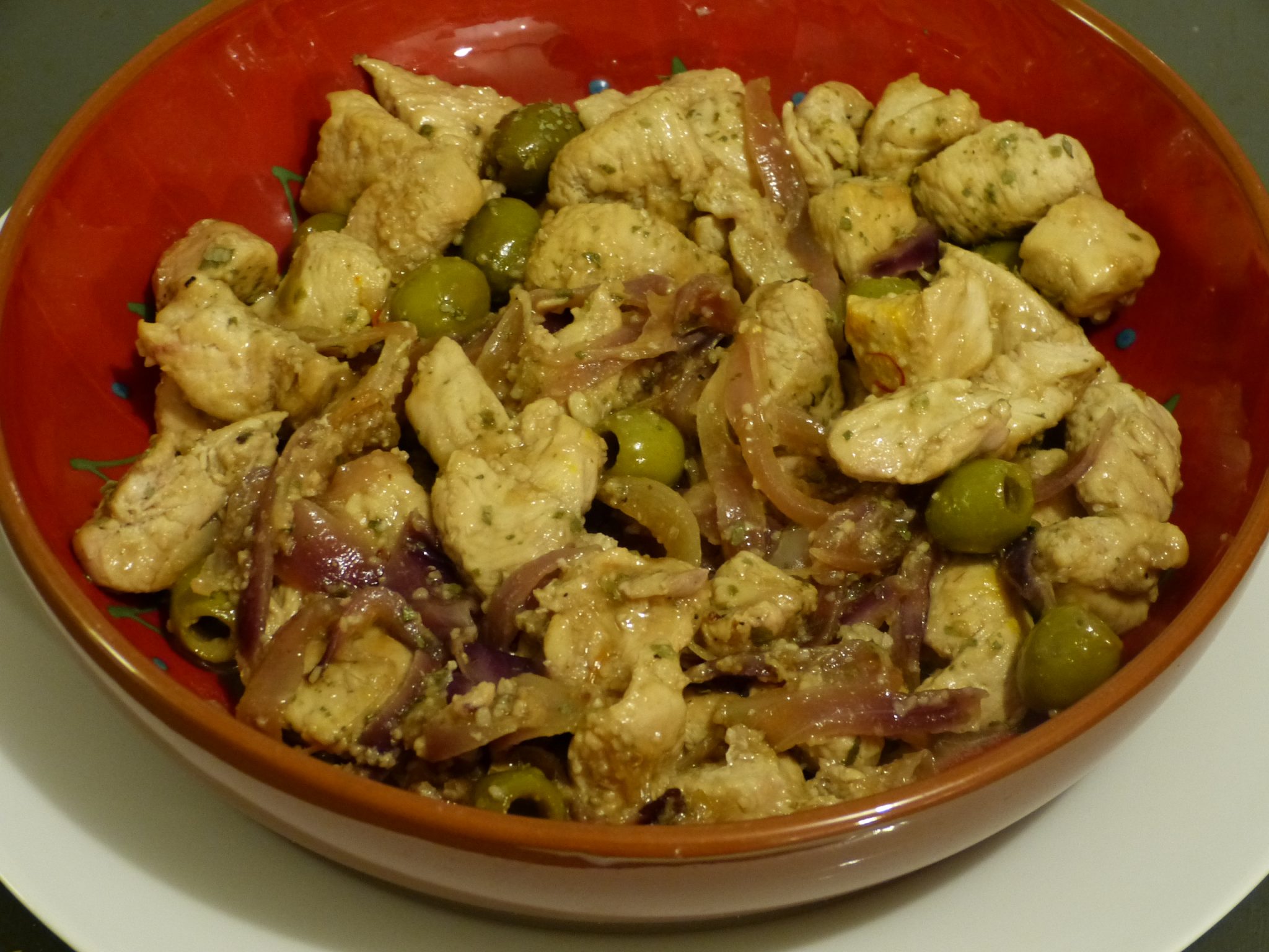 Tajine De Poulet Au Citron Confit Et Aux Olives Vertes Gourmicom